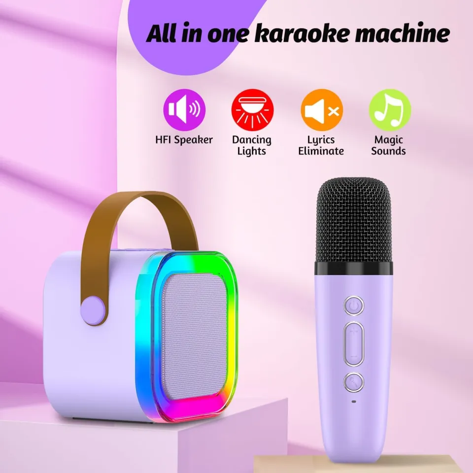 K12 RGB Wireless Karaoke Bluetooth Speaker